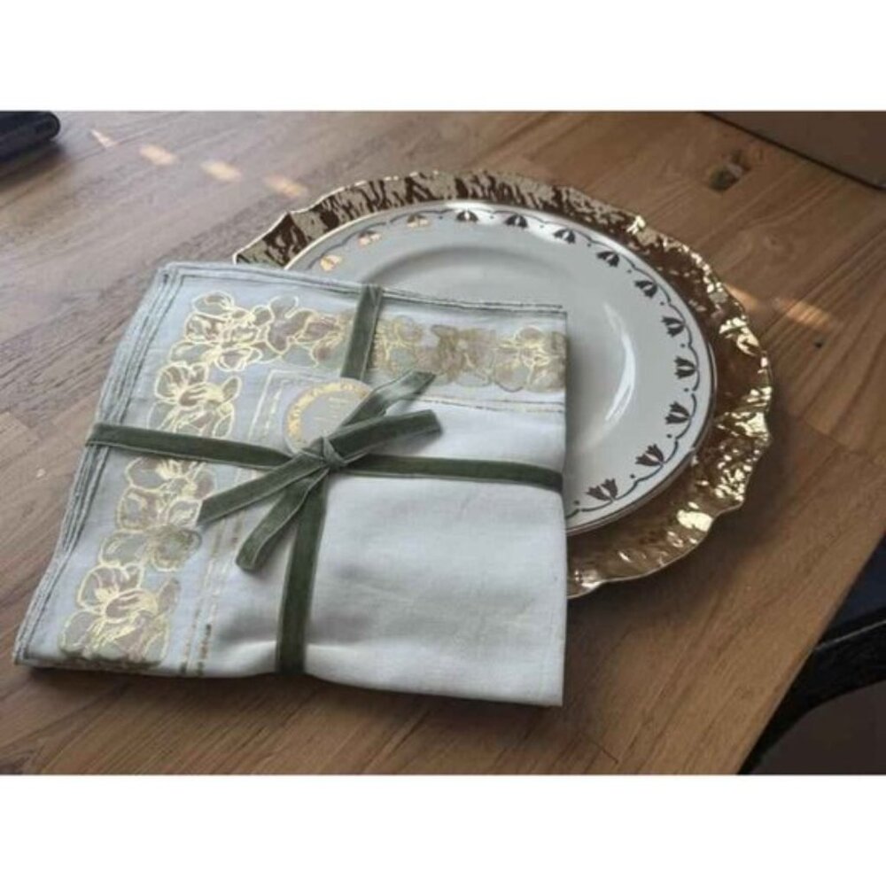 BNWT Anthropologie napkins, set of 4 (2 sets available), set #1 - Picture 6 of 7